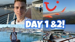 Marella Discovery 2 Cruise Vlog Part 1  Mediterranean [upl. by Euqinomod]