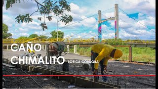 Obras en el caño Chimalito en Lorica Córdoba [upl. by Oriana]