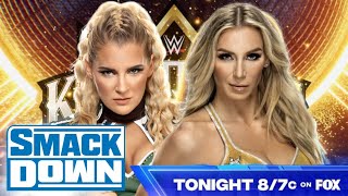 SMACKDOWNLacey Evans Vs Charlotte flairQueen of the ring Tournament [upl. by Aerehs]