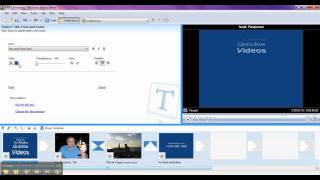 How to Add Titles Windows Movie Maker 26 [upl. by Lalitta]