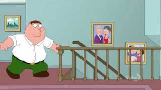 Family Guy  Peter falls down the stairs [upl. by Obel]