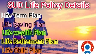 SUD Life Policy Details in hindi What is SUD Life Insurance in hindi एसयूडी लाइफ इंश्योरेंस क्या [upl. by Helena]