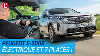 Essai PEUGEOT 5008 2024 Notre avis sur le SUV 7 places en finition GT [upl. by Ahsinrats]