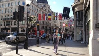 Grandest Shopping Streets Londons Oxford Street and Regent Street [upl. by Adekram]