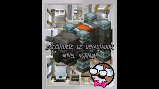 escóndete de devastador nivel normal xd shorts viral minecraft devastador enemigo escondite [upl. by Sorci]