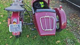 Nimbus 750cc mit seitenwagen 1938 [upl. by Eiddet285]