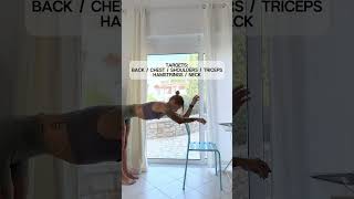 Quick amp Easy Chair Yoga Stretches To Help Posture [upl. by Annovahs]