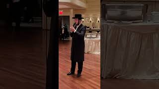 Motty Ilowitz gramen on his song Three Years Old at a Mitzvah Tantz [upl. by Dagnah]