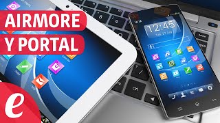 Airmore y Portal para pasar archivos de tu Android al PC español [upl. by Norvol]