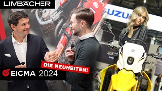 Eicma 2024 Exklusiver Einblick  Limbächer [upl. by Esenahs798]