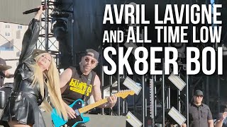 Avril Lavigne and All Time Low  Sk8er Boi  When We Were Young Festival [upl. by Gunilla232]