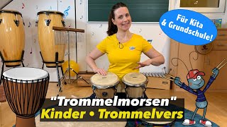 TROMMELVERS • TrommelMitmachvers • Trommeln mit Kindern  Kita amp Grundschule  Floh im Ohr TV [upl. by Nitsuj]