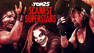 25 scariest Superstars of all time WWE Top 10 special edition Oct 15 2023 [upl. by Ahsiemaj]