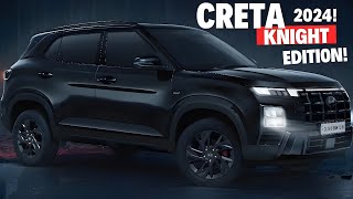 2024 Hyundai Creta Knight Edition  ₹1450 L  Changes From Regular Creta  Explained [upl. by Anila]