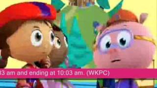 Emergency Alert System interrupts Super WHY [upl. by Rockel]