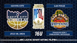 Junior MPBL Season 2  Cavite City Aces Solar vs Las Piñas Ysa Botanica Whitening Warriors  16U [upl. by Adnileb]