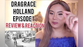 Drag Race Holland Episode 1 Review amp Reaction  Land of the Queens [upl. by Ahsetel]