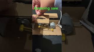 Amazing cutter • Dc Motor  diy dcmotor dcsaw dccration dcmoter [upl. by Harvie]