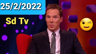 FULL Graham Norton Show 2522022 Benedict Cumberbatch RuPaul Daisy EdgarJones Diane Morgan [upl. by Primrosa]