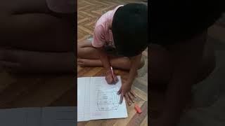 Hindi worksheet for kids  Easy Worksheetyoutubeshorts [upl. by Barnebas]