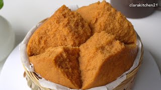 笑口焦糖大发糕  简易焦糖煮法  Smiling Caramel Huat Kueh  Fatt Gou  clarakitchen21 [upl. by Aymer]