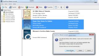 How to Return Overdrive Audiobooks [upl. by Yleme73]