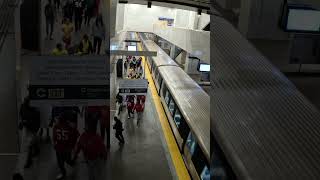 Northbound Gold Line  Five Points Station atl atlanta marta trains transit [upl. by Honora222]