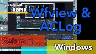 Wfview Icom Interface and ACLog Solution [upl. by Nuahsad573]