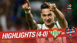 Resumen de Real Betis vs Levante UD 40 [upl. by Oleta]