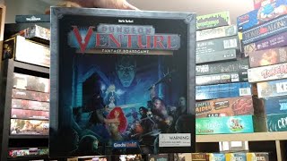 Dungeon Venture Fantasy Board Game Part 3 [upl. by Reinhard]