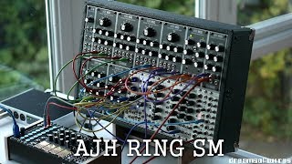 AJH Synth Ring SM Demo sub bassoctavering modmixer for Eurorack Modular [upl. by Seve]