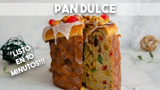 PAN DULCE CON AMASADORA LISTO EN 10 MINUTOS [upl. by Seleta]