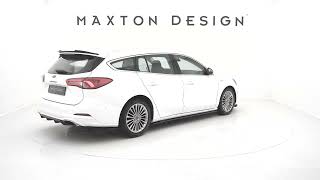 Ford Focus Mk4 Vignale Estate  Maxton Design Splitter Set  Presentation 398 [upl. by Sheeb]