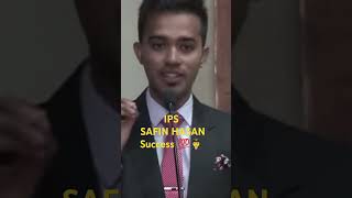 UPSC IASIPS SAFIN HASAN MOTIVETIONAL SPEECH💯👨‍✈️ [upl. by Ecyob]