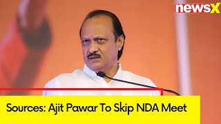 Sources Ajit Pawar to Skip NDA Meet  Ajit Pawar Faction Upset Over BJP amp Shiv Sena Vote Transfer [upl. by Notsuh]