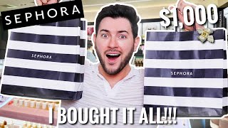 I spent 1000 at Sephora new makeup shopping spree [upl. by Wilhelm24]