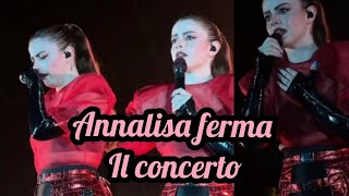 Annalisa ferma il concerto💥❤️ annalisa [upl. by Fabien]