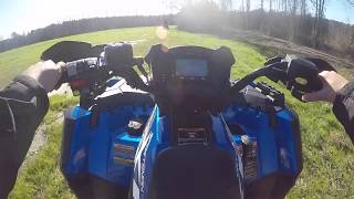 Test Driving a Brand New 2019 Polaris Sportsman 1000 XP and Top Speed [upl. by Ellora]