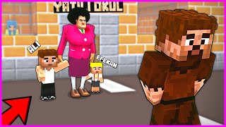 ALİ VE KARDEŞİ EFEKAN YATILI OKULA GİDİYOR😱  Minecraft [upl. by Kloster]