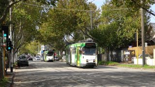 Melbourne Tram Routes 31 Route 72 Melbourne University  Camberwell [upl. by Ytineres]