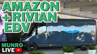 A Look Inside Rivians Electric Delivery Vehicle EDV for Amazon Last Mile Delivery [upl. by Fremont]