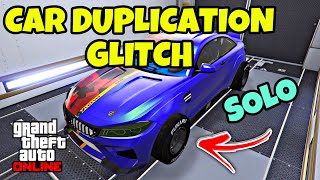 WORKING SOLO CAR DUPLICATION GLITCH  GTA 5 ONLINE  MONEY GLITCH AFTER PATCH 169 EASY [upl. by Imehon710]