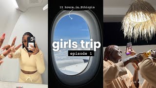 Girls trip to Zanzibar 🇹🇿  12 hours in Ethiopia 🇪🇹 [upl. by Erdei]