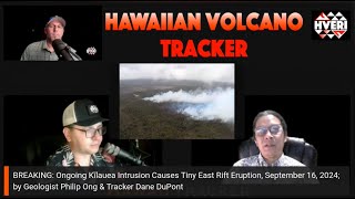 BREAKING Kīlauea Eruption Restarts Following Tiny East Rift Eruption September 16 2024 [upl. by Aerdnahc]