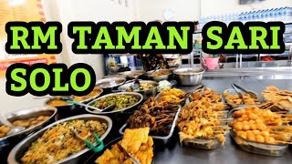 RUMAH MAKAN TRANSIT FAVORIT DI SOLO  RM TAMAN SARI [upl. by Julissa59]