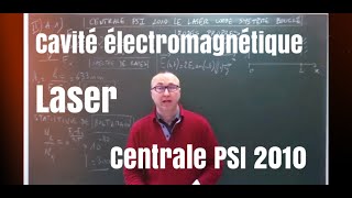 Electromagnétisme Corrigé extrait Centrale PSI 2010 [upl. by Atig]