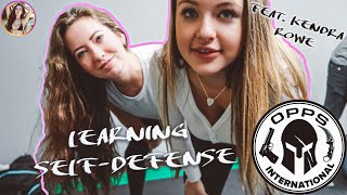 Taking a SelfDefence Course with Kendra Rowe and BEATING PEOPLE UP Including each other [upl. by Bonns]