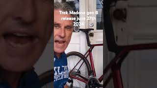 2025 Trek Madone Generation 8 release 6272024 trekbikes trekmadone roadbike [upl. by Oiromed]