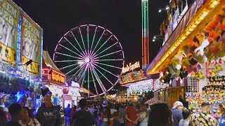 State Fair Meadowlands 2022 Carnival Rides Midway OnRides [upl. by Cann405]