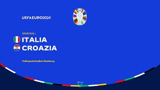 FC 24  Italia vs Croazia  UEFA Euro 2024  Semifinali [upl. by Airotnahs]